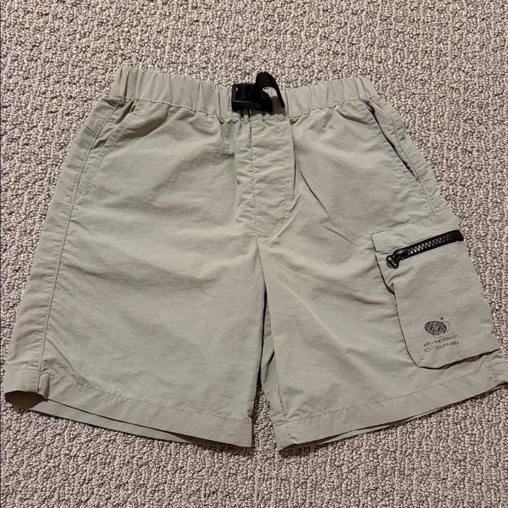 Zara boys Casual Utility Shorts - Light Sage size 7
